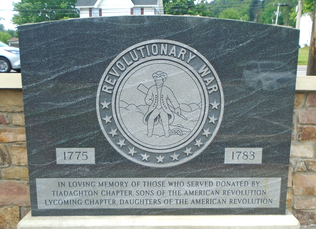 LYCOMING COUNTY REVOLUTIONARY WAR MEMORIAL