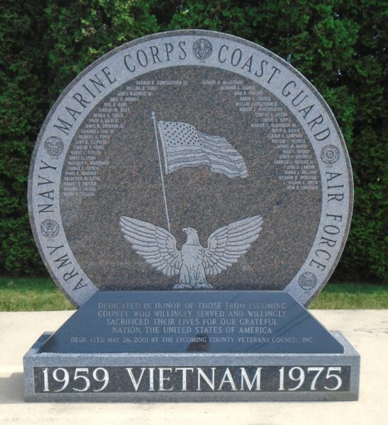 1959 VIETNAM 1975 WAR MEMORIAL