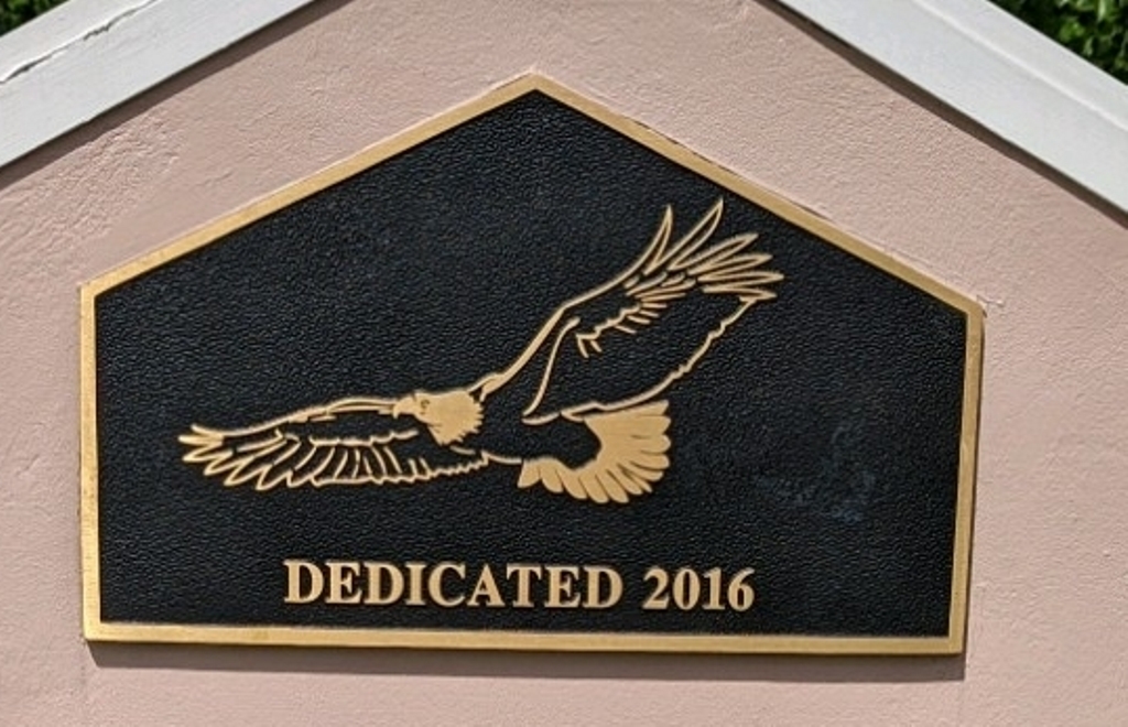 EDINBURG WORLD WAR II VETERANS MEMORIAL PLAQUE D