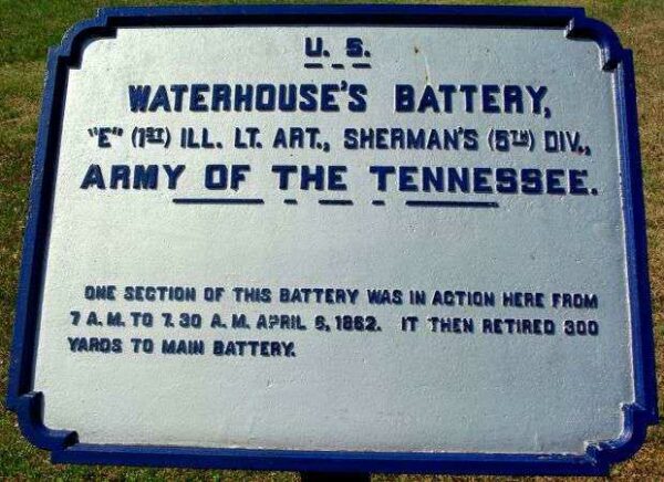 WATERHOUSE’S BATTERY MEMORIAL PLAQUE