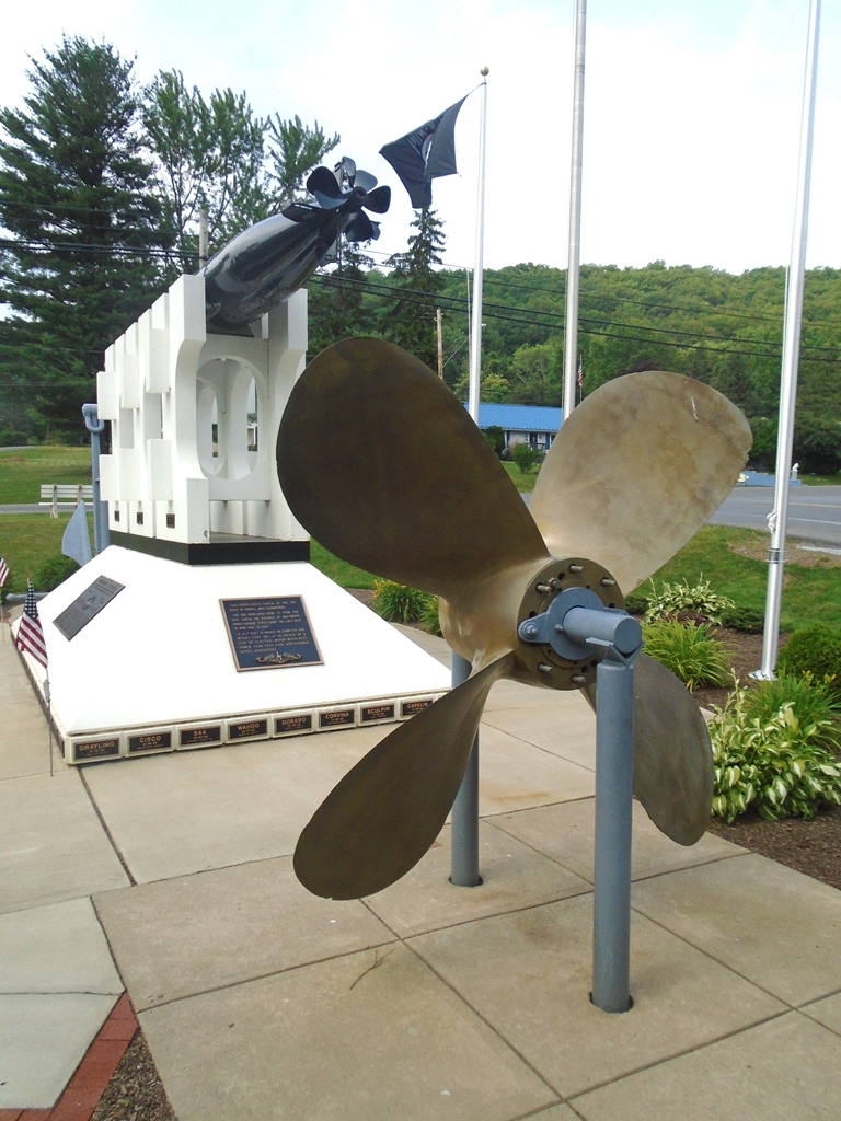 USS TORSK WAR MEMORIAL PROPELLER