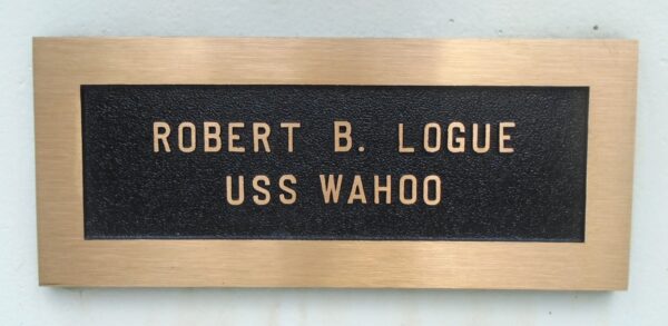 MARK 14 TORPEDO, MODEL SA, SERIAL 1091 MEMORIAL HONOR PLAQUE A