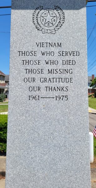 AMERICAN LEGION CALIFORNIA POST NO. 377 WAR VETERANS MEMORIAL SIDE D