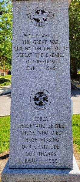 AMERICAN LEGION CALIFORNIA POST NO. 377 WAR VETERANS MEMORIAL SIDE C