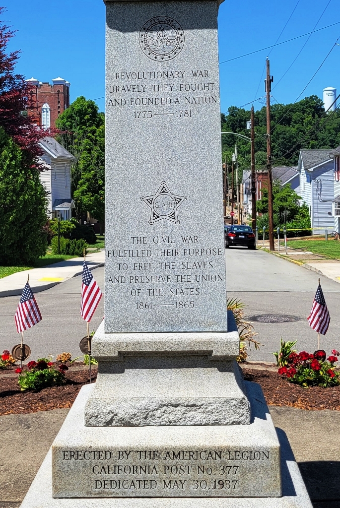 AMERICAN LEGION CALIFORNIA POST NO. 377 WAR VETERANS MEMORIAL SIDE A