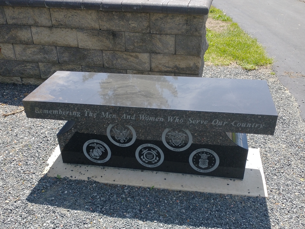 REMEMBERING THE MEN AND WOMEN WHO SERVED OUR COUNTY MEMORIAL BENCH