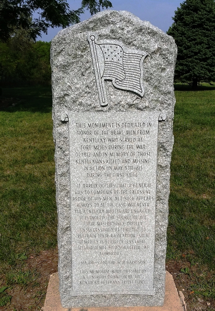 KENTUCKY WAR OF 1812 SOLDIERS MEMORIAL