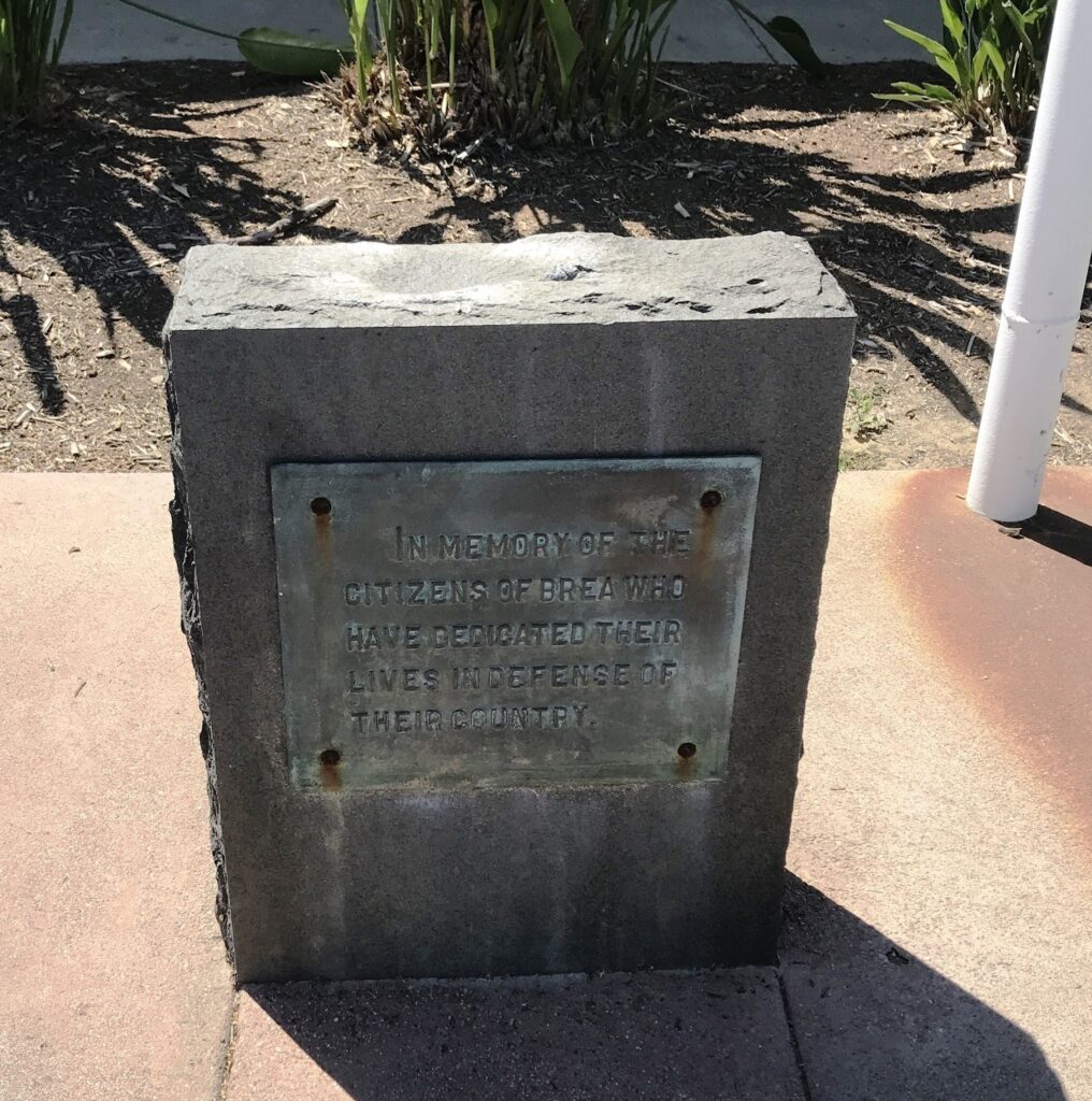 CITIZENS OF BREA VETERANS MEMORIAL
