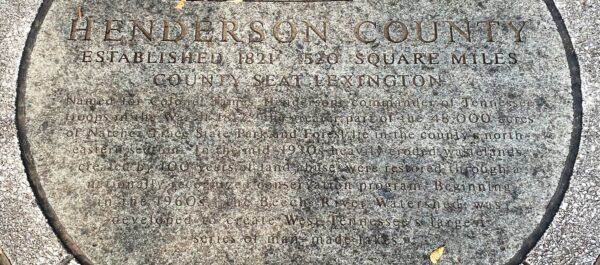 HENDERSON COUNTY MEMORIAL MEDALLION