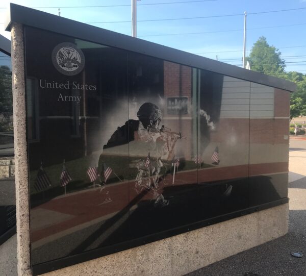 WILSON COUNTY U.S. ARMY MEMORIAL WALL A FRONT
