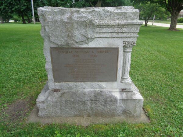 GENERAL STEPHAN A. HURLBUT WAR MEMORIAL
