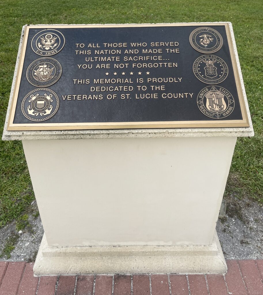ST. LUCIE COUNTY VETERANS MEMORIAL