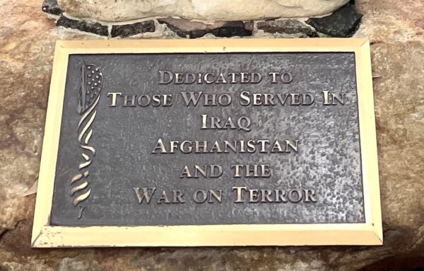 PORT ST. LUCIE IRAQ AFGHANISTAN AND THE WAR ON TERROR MEMORIAL PLAQUE