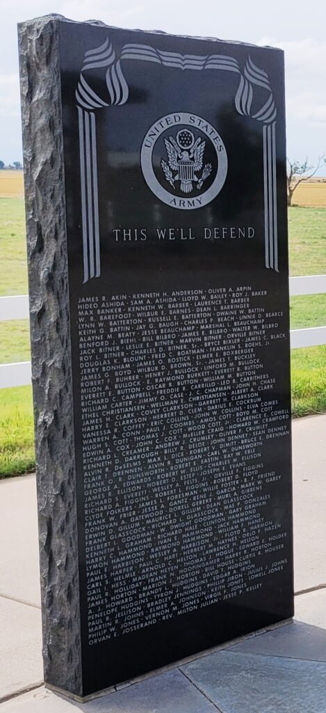 VETERANS OF FOREIGN WARS POST NO. 3684 MEMORIAL STONE E FRONT