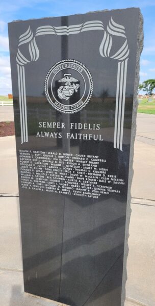 VETERANS OF FOREIGN WARS POST NO. 3684 MEMORIAL STONE C