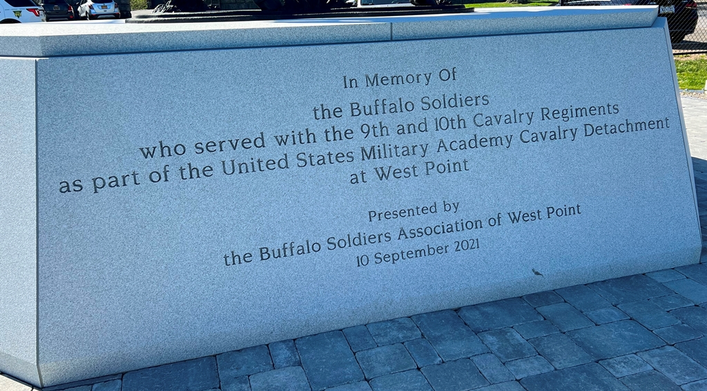 WEST POINT BUFFALO SOLDIERS MEMORIAL NARRATIVE STONE