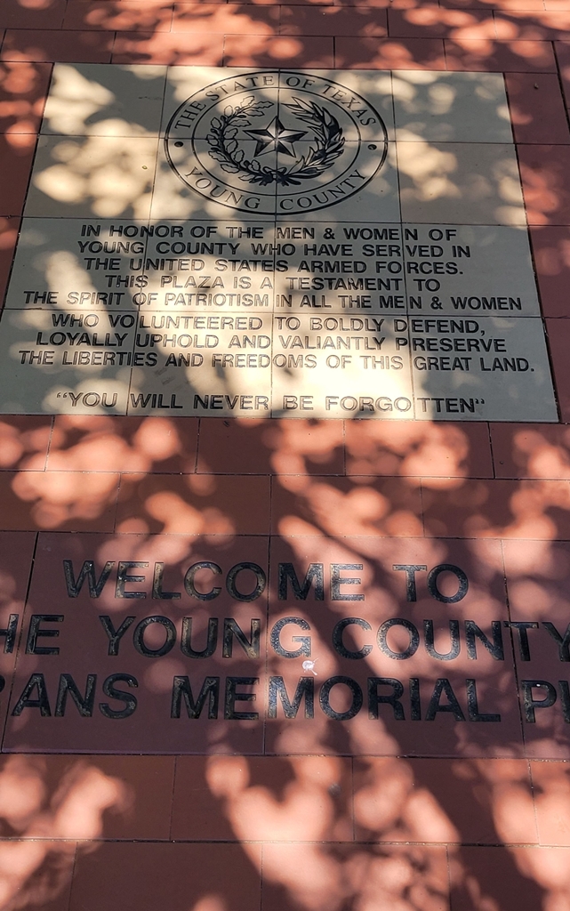 YOUNG COUNTY VETERANS MEMORIAL PLAZA