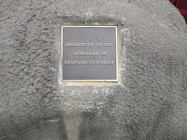 BEDFORD TOWNSHIP VETERANS MEMORIAL