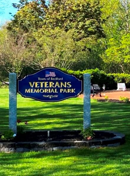 TOWN OF BEDFORD MEMORIAL PARK MARKER