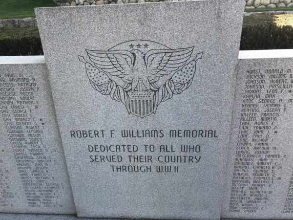 ROBERT F. WILLIAMS MEMORIAL