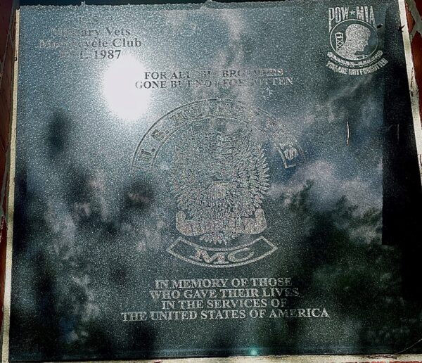 FOR ALL THE BROTHERS GONE BUT NOT FORGOTTEN MEMORIAL TABLET