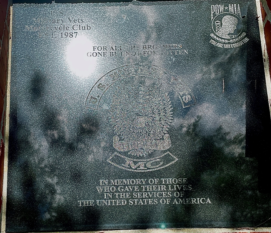 FOR ALL THE BROTHERS GONE BUT NOT FORGOTTEN MEMORIAL TABLET