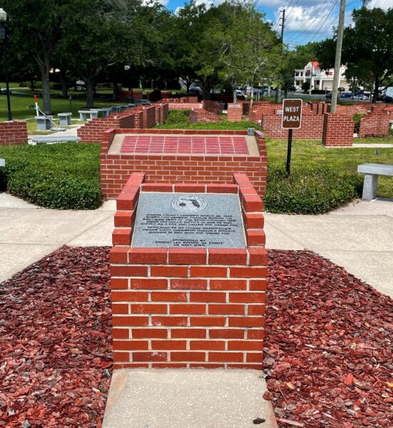 MARION COUNTY FOUNDED MARCH 25, 1844 WAR MEMORIAL