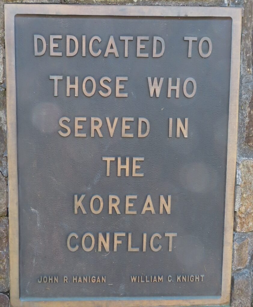 BROOKFIELD WAR VETERANS MEMORIAL PLAQUE B