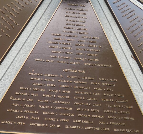 WEST BROOKFIELD WAR MEMORIAL PLAQUE E