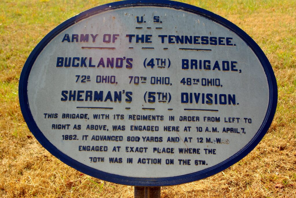 U.S. BUCKLAND’S (4TH) BRIGADE WAR MEMORIAL PLAQUE