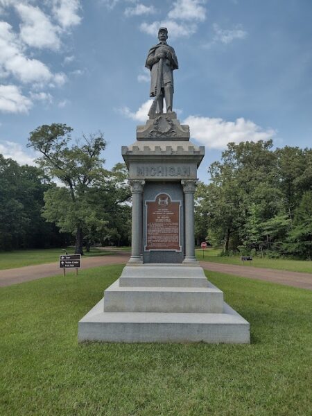 MICHIGAN SOLDIERS IN THE BATTLE OF SHILOH MEMORIAL