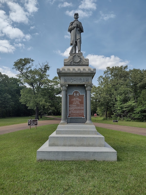 MICHIGAN SOLDIERS IN THE BATTLE OF SHILOH MEMORIAL