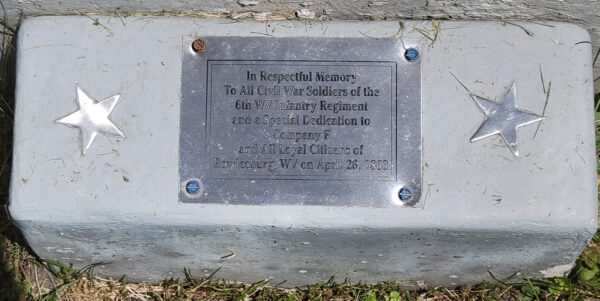 6TH WV INFANTRY REGIMENT WAR MEMORIAL PLAQUE