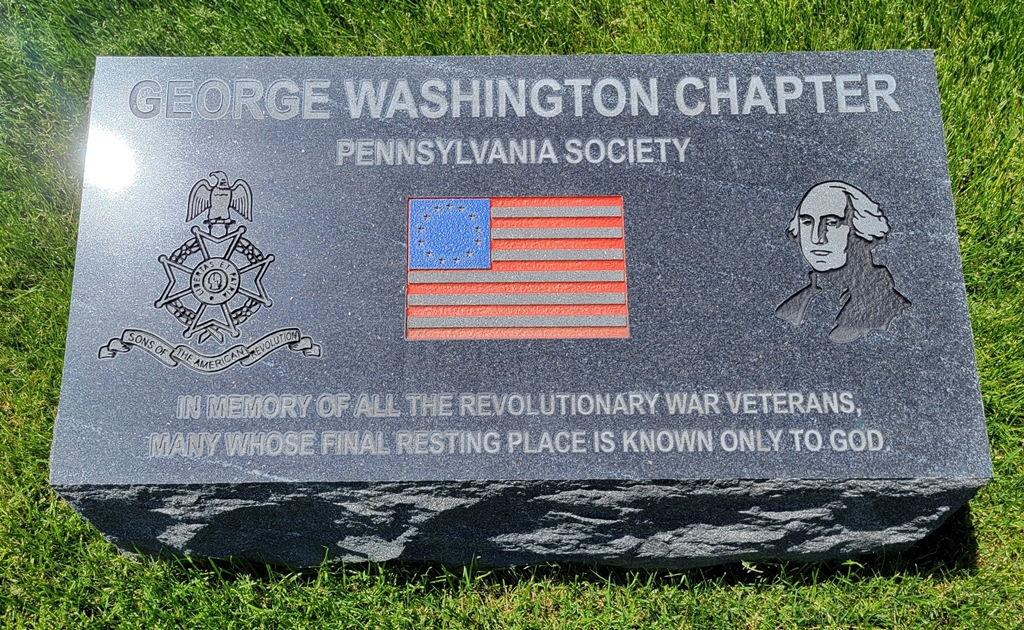 REVOLUTIONARY WAR VETERANS MEMORIAL TABLET