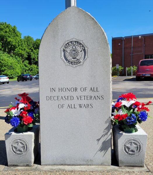 AMERICAN LEGION POST 175 ALL DECEASED VETERANS OF ALL WARS MEMORIAL
