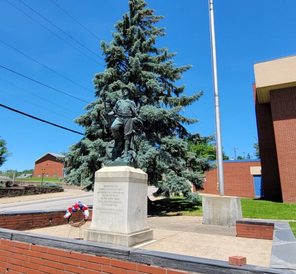 CANONSBURG SOLDIERS OF THREE WARS MEMORIAL