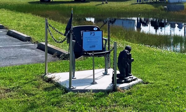 AMERICAN LEGION POST 24 POW MIA EMPTY CHAIR MEMORIAL