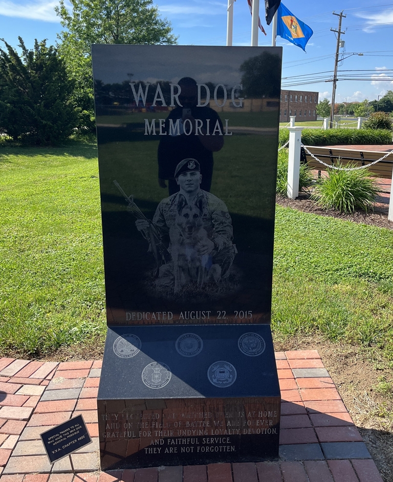 V.V.A. CHAPTER #850 WAR DOG MEMORIAL