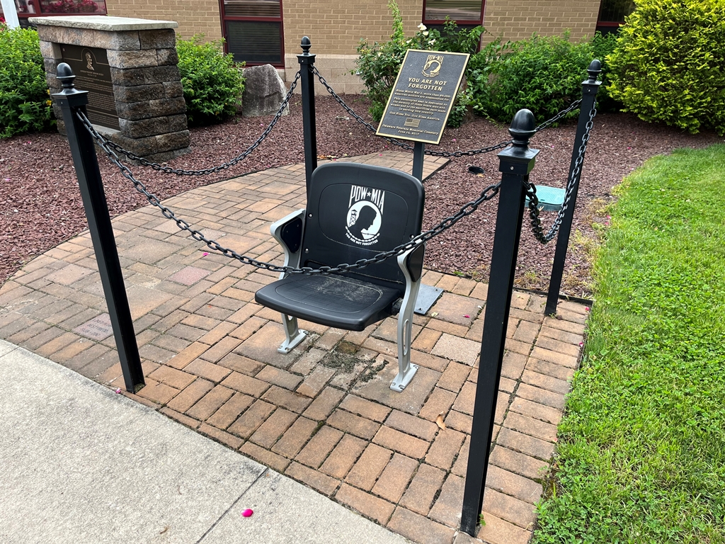 DELAWARE VETERANS MEMORIAL CEMETERY POW MIA CHAIR