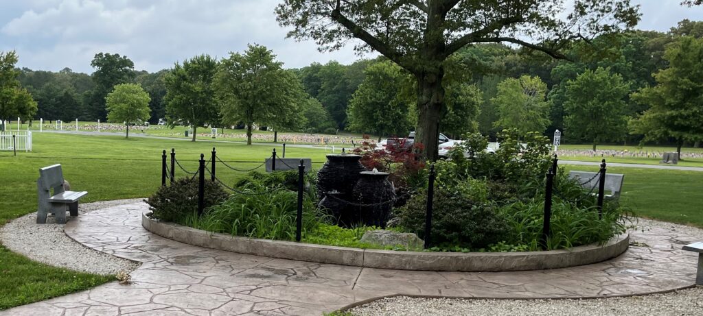 DELAWARE VETERANS MEMORIAL CEMETERY FOUNTAIN