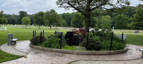 DELAWARE VETERANS MEMORIAL CEMETERY FOUNTAIN