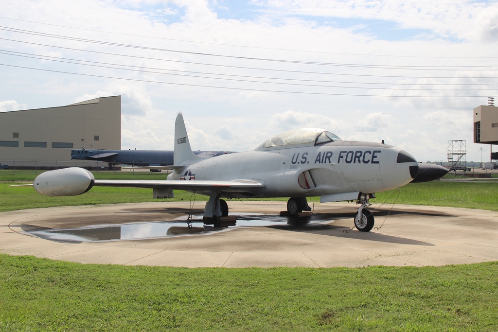 LOCKHEED T-33A “SHOOTING STAR” MEMORIAL AIRCRAFT BARKSDALE