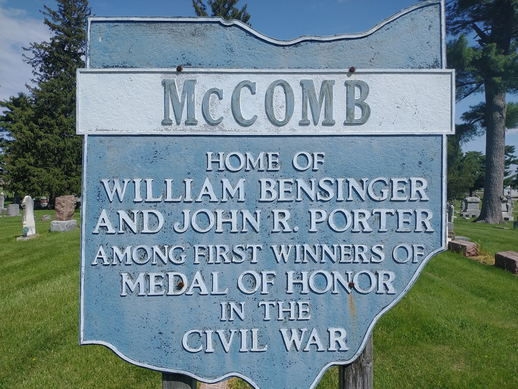 MCCOMB MEDAL OF HONOR WAR MEMORIAL MARKER II