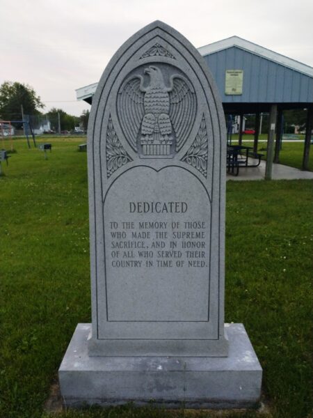 DEDICATED TO THE MEMORY WAR MEMORIAL