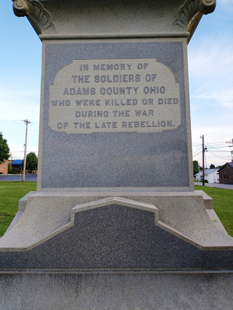 HON. JOHN T. WILSON’S TRIBUTE TO THE SOLDIERS CIVIL WAR SIDE B