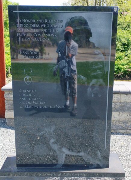 THE K-9 WAR DOGS MEMORIAL