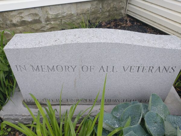 UNIOPOLIS CHURCH OF CHRIST VETERANS MEMORIAL