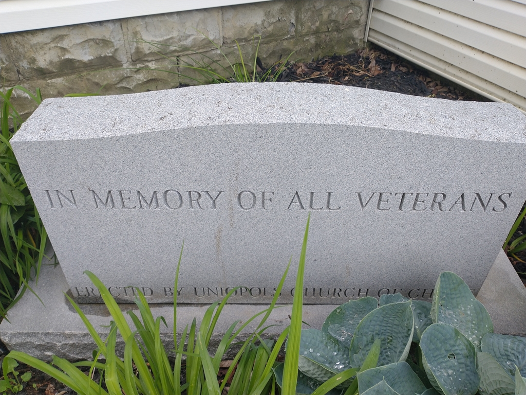 UNIOPOLIS CHURCH OF CHRIST VETERANS MEMORIAL
