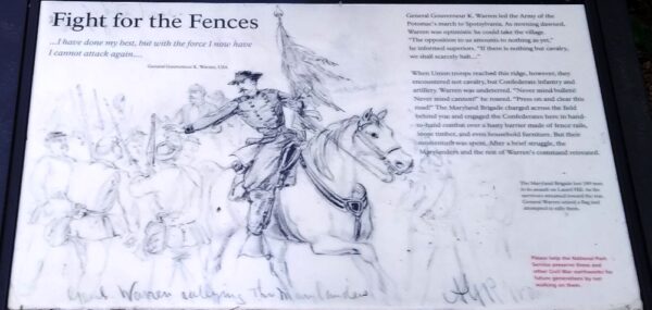 FIGHT FOR THE FENCES WAR MEMORIAL PANEL