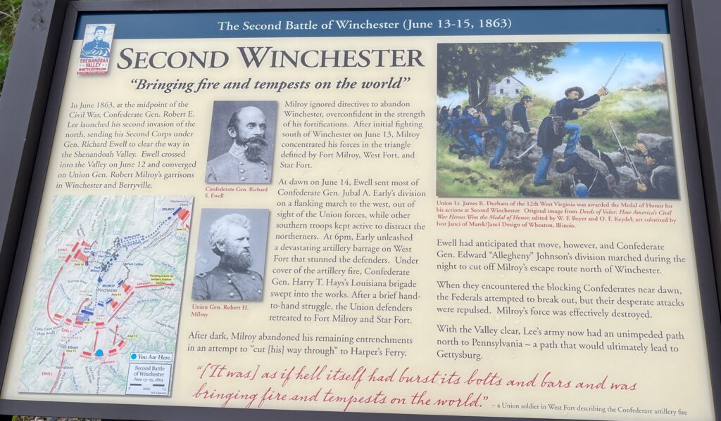 SECOND WINCHESTER WAR MEMORIAL PANEL